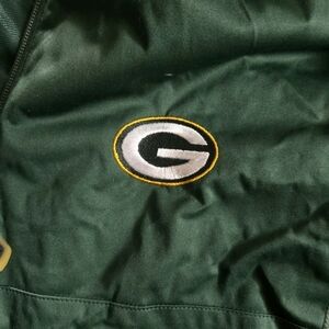 Green Bay Packers NFL Lightweight Padded Zip Up Jacket
